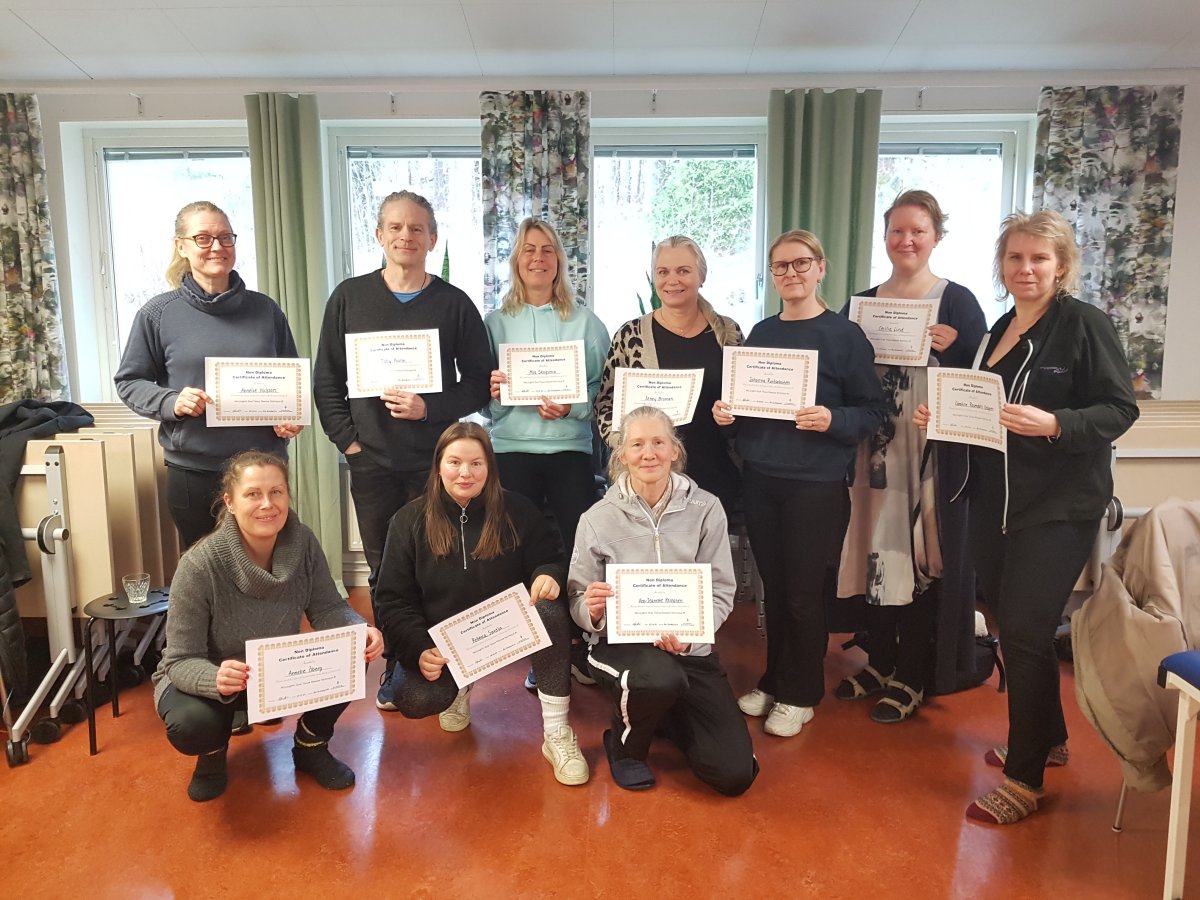 Lyckad MSTR®-kurs på Åsa Folkhögskola