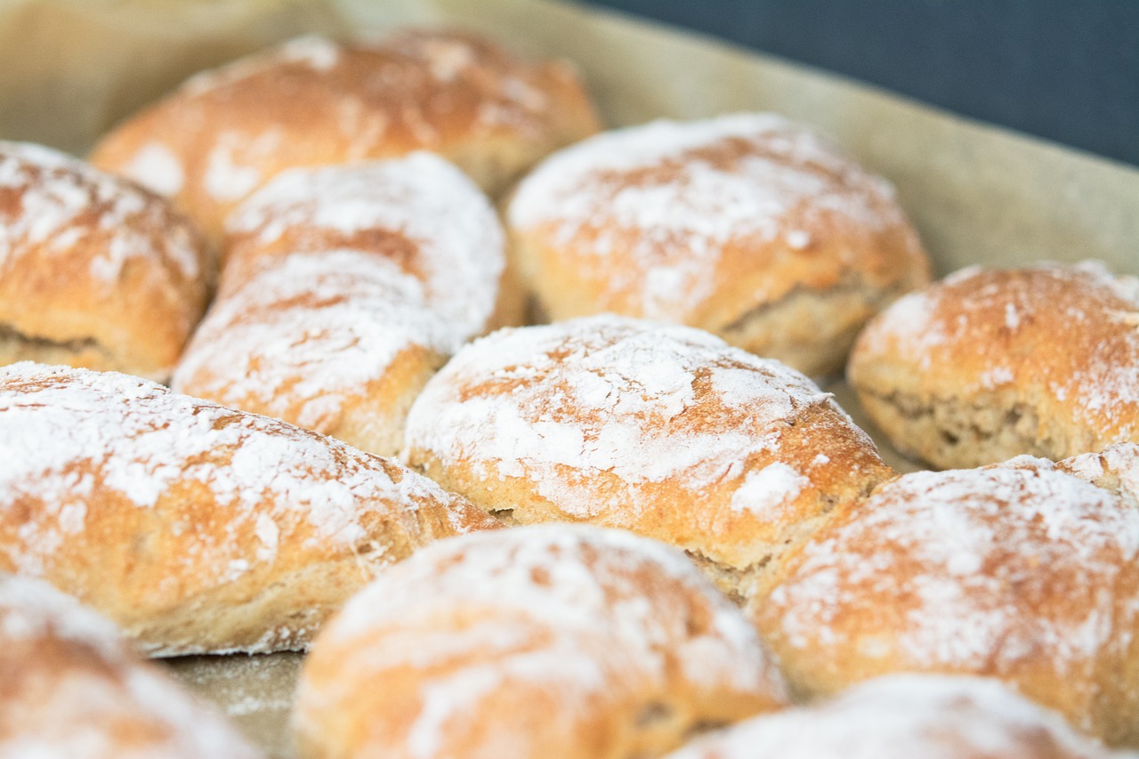 Gluten- och mjölkfria frallor på bovete